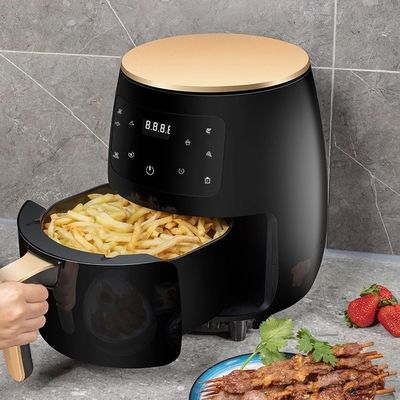 عملکرد با نور شاخص 4.5L 6L نان چپک سطح پخت و پز فریزر هوا بدون روغن