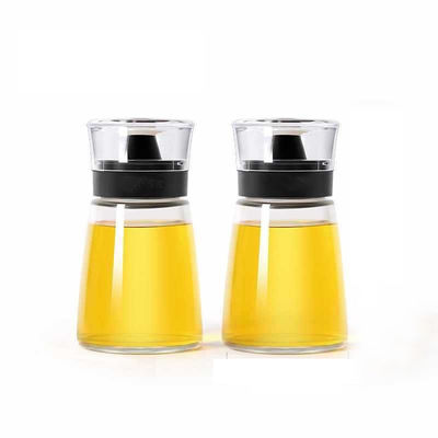 بطری اسپری روغن شیشه ای شفاف 170 میلی لیتر برای لوازم آشپزخانه