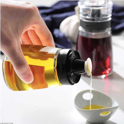 بطری اسپری روغن شیشه ای شفاف 170 میلی لیتر برای لوازم آشپزخانه