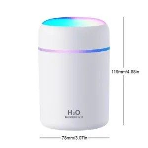 لوگو مشتری مینی آلتراسونک اتومایزر USB مرطوب کننده هوا برای خانه هتل ماشین مدرسه