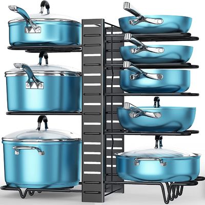 قاب و قاب تنظیم کننده کابینت آشپزخانه قابل تنظیم 8 سطح قفسه با 3 روش DIY