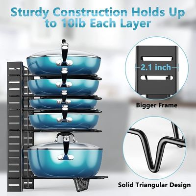 قاب و قاب تنظیم کننده کابینت آشپزخانه قابل تنظیم 8 سطح قفسه با 3 روش DIY