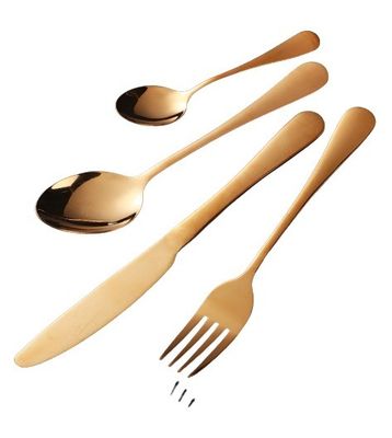 رستوران Cutlery Set Home Hotel 410 Stainless Steel Knife Fork Spoon برای کیک استیک