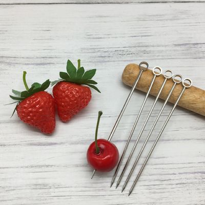 304 استیل ضد زنگ ککتیل پیینز Swizzle Stick برای استفاده مجدد بادل های کوچک