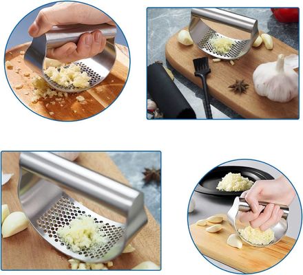 چند آشپزخانه Grater 120G جعبه رنگی 141G سیر خرد کننده و خرد کننده برای فشرده سازی آسان