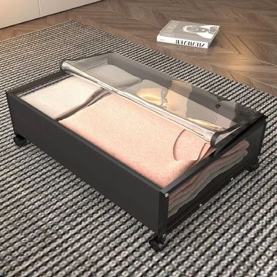 طراحی کاربردی قفسه ذخیره سازی چند منظوره برای پوشاک زیر رختخواب / کتاب / اسباب بازی
