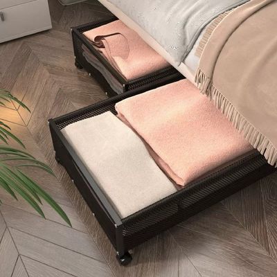 طراحی کاربردی قفسه ذخیره سازی چند منظوره برای پوشاک زیر رختخواب / کتاب / اسباب بازی