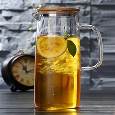 زاپر آبمیوه خانگی با شیشه با بوروسیلیکات بالا ضخیم شده و کاپ فولاد ضد زنگ