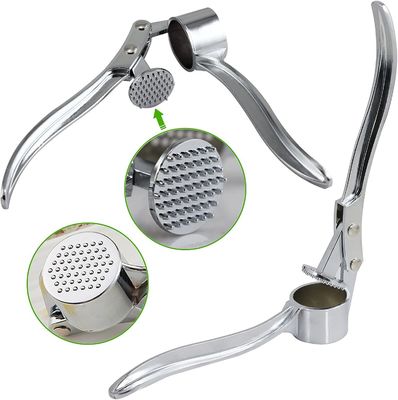 چند آشپزخانه Grater فولاد ضد زنگ آلیاژ زینک دستی سیر مطبوعات آشپزخانه ابزار