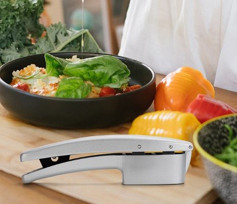 2 در 1 Ginger Chopper آلومینیوم آلیاژ پریس سیر و برش سیر با لوگو سفارشی