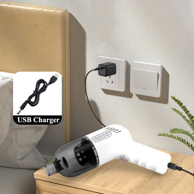 جاروبرقی خشک و مرطوب قابل استفاده برای تمیز کردن سریع در سیاه 110w 3.7v