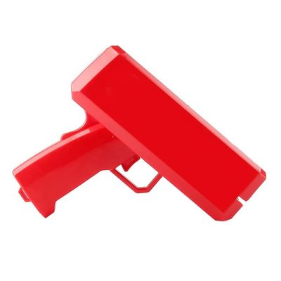 18.5cmX8cmX17.5cm تفنگ پول پلاستیکی برای عروسی بار بازی لوازم جانبی