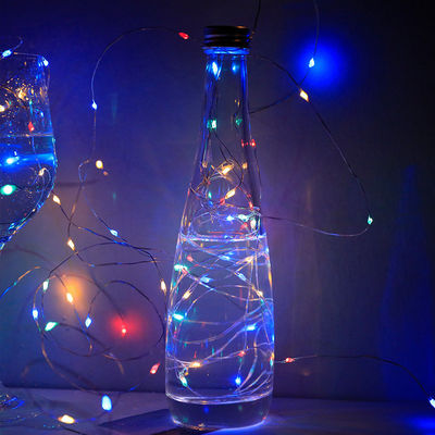 7/22/32m ضد آب LED سیم مس خورشیدی چراغ درخت کریسمس با مواد PVC گرم