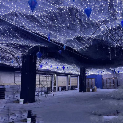 چراغ های LED ضد آب PVC برای دکوراسیون هالووین 100 LED جشن عروسی در فضای باز