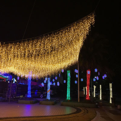 چراغ های LED ضد آب PVC برای دکوراسیون هالووین 100 LED جشن عروسی در فضای باز