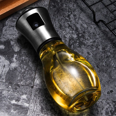 بطری روغن مناسب و با دوام اسپری 165 میلی لیتر شیشه ای اسپری روغن بطری برای پخت و پز سالاد BBQ