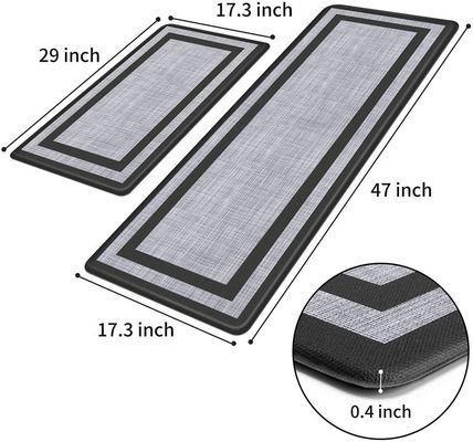 فرش ضد لغزش ضد آب برای آشپزخانه دفتر و حمام مواد PVC طراحی طولانی