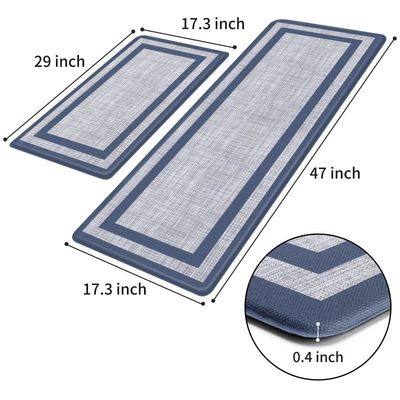 فرش ضد لغزش ضد آب برای آشپزخانه دفتر و حمام مواد PVC طراحی طولانی