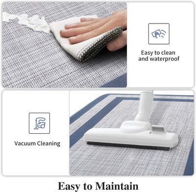 فرش ضد لغزش ضد آب برای آشپزخانه دفتر و حمام مواد PVC طراحی طولانی