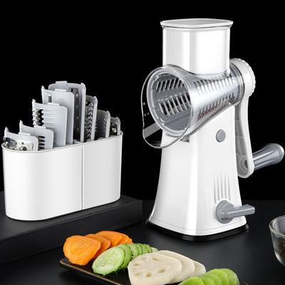 چند منظوره 5 در 1 سبزیجات شاکر Slicer با طبل روتاری نوع Grater Shredder
