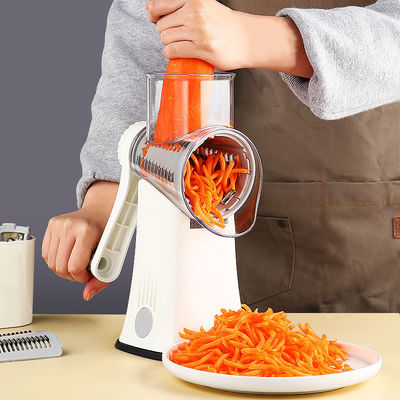 چند منظوره 5 در 1 سبزیجات شاکر Slicer با طبل روتاری نوع Grater Shredder