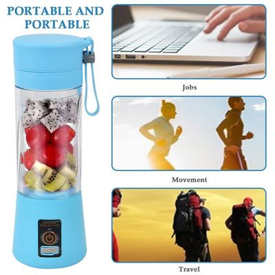 آبمیوه ساز برقی مایع کننده قابل حمل مخلوط کننده دستگاه آبمیوه USB آبمیوه کش شخصی میوه