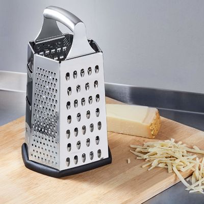 سلائیسر سبزیجات دستی راحت و شستشوی پنیر با طراحی 6 طرفه فولاد ضد زنگ