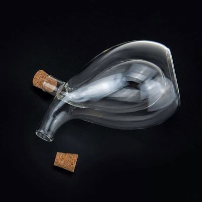 ۳۵۰ میلی لیتر بطری گلدان جداسازی کتری مجموعه گاوی قایق برای روغن الیور و سرکه توزیع کننده