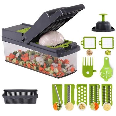 چند کارکرد دستی آشپزخانه سبزیجات خردکن سلائیسر Dicer مواد غذایی Grater لوگو سفارشی
