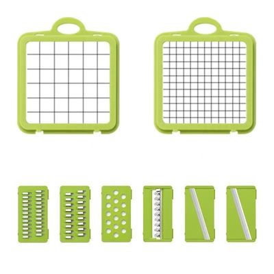 چند کارکرد دستی آشپزخانه سبزیجات خردکن سلائیسر Dicer مواد غذایی Grater لوگو سفارشی