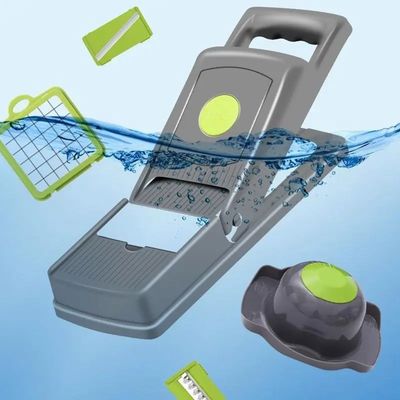 چند کارکرد دستی آشپزخانه سبزیجات خردکن سلائیسر Dicer مواد غذایی Grater لوگو سفارشی