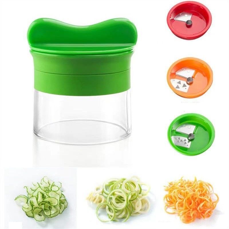 اسپری لیزر Julienne Slicing Set 3 In 1 دستی برش سبزیجات برای نارنجی