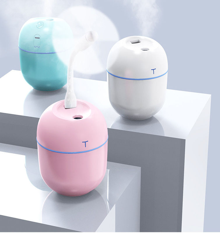 220ml رطوبت دهنده ی هوا با ال ای دی لامپ شبانه و USB Aroma Diffuser