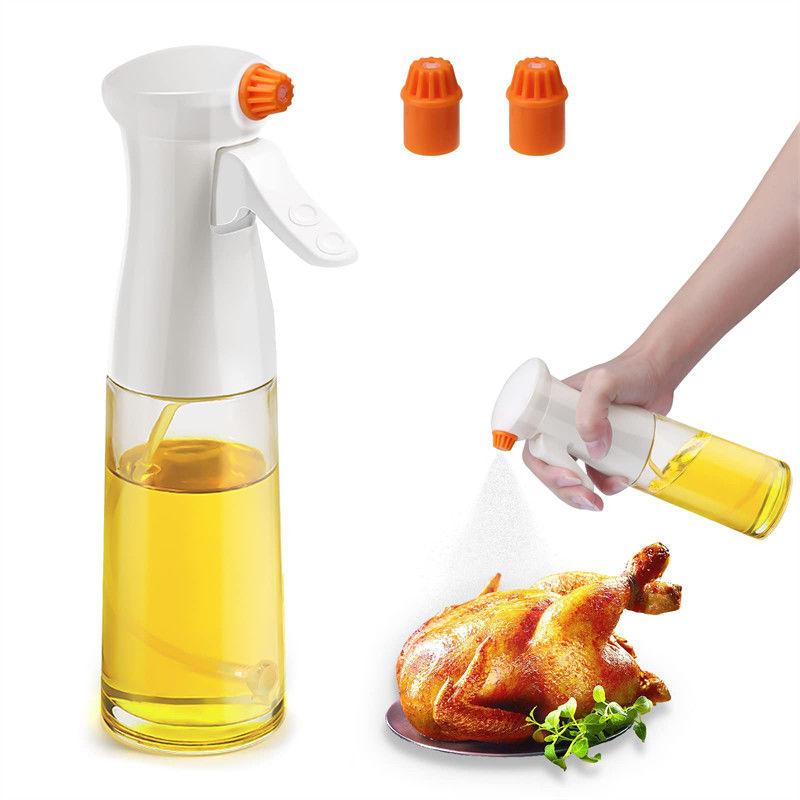 بطری اسپری روغن زیتون 200 میلی لیتر بطری پلاستیکی روغن پخت و پز ماندگار برای ابزار آشپزخانه